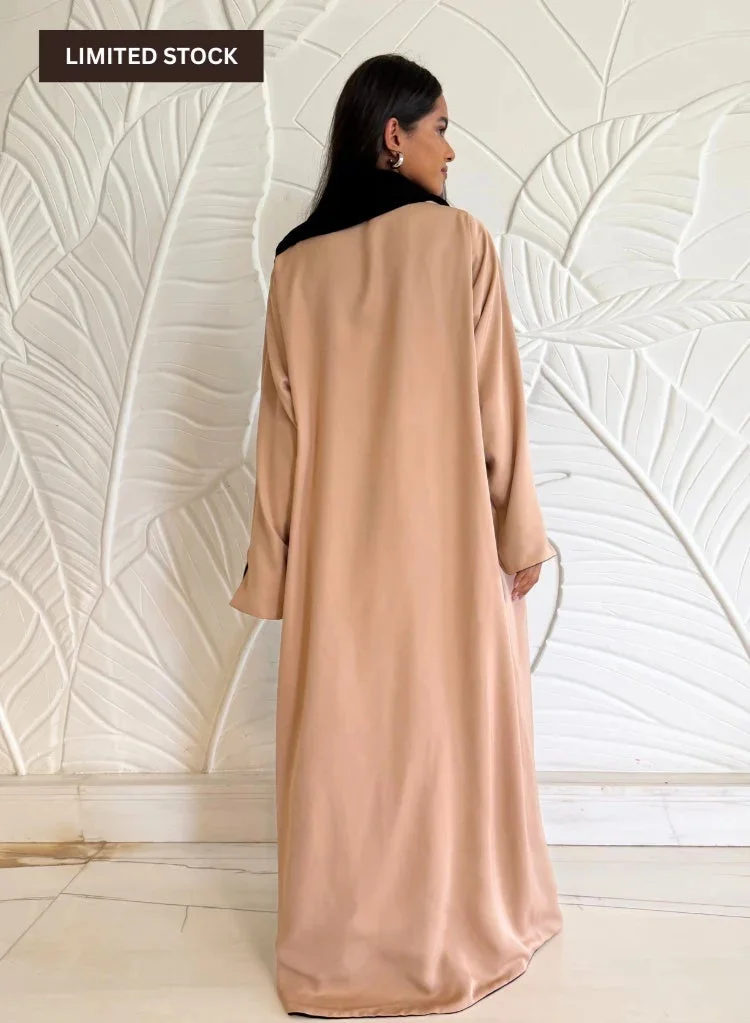 JAMEELA  Reversible Two-Tone Abaya for Women | Best Price UAE